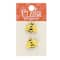 Boutons à queue en forme d’abeille jaune de 19 mm Flair Originals, 2 unités